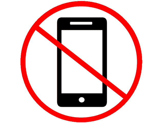 Mobiel verboden